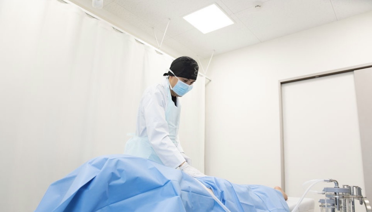 太もも脂肪吸引時の画像