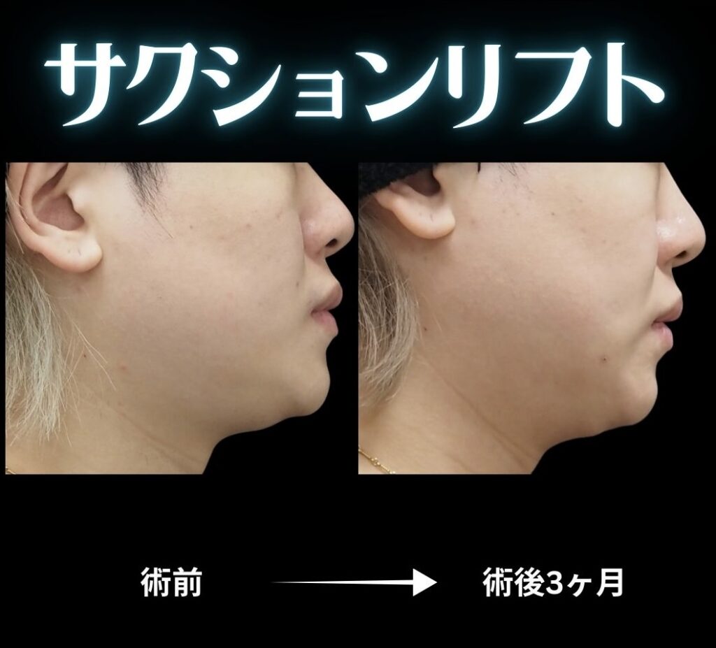 メンズサクションリフトの症例写真